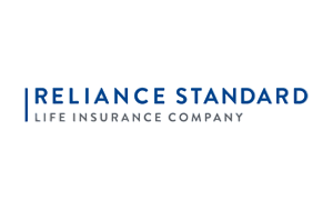 Reliance Standard Life Insurance Company Blue and Black Lettering