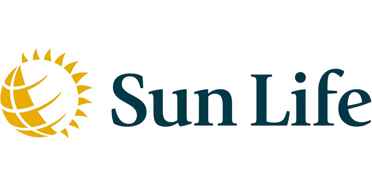 Sunlife Logo with Sun to the Left of Lettering